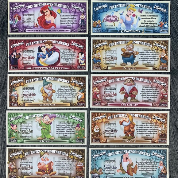 43 Disney Dollars. Mickey Mouse. Movie Classics - Picture 4 of 12